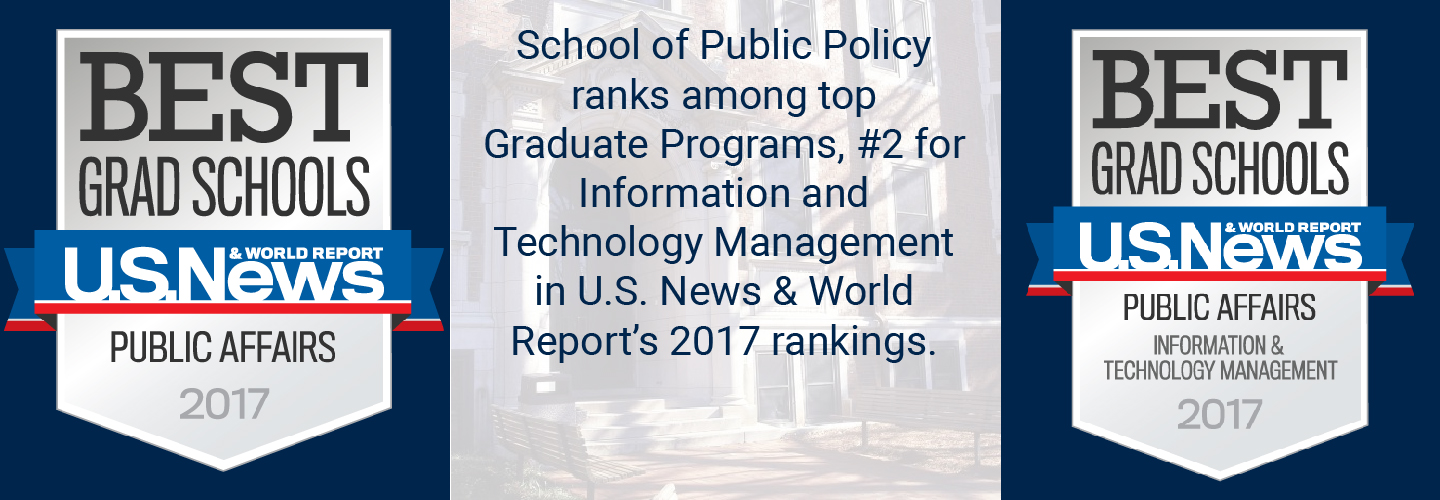 Graduate Programs | School Of Public Policy